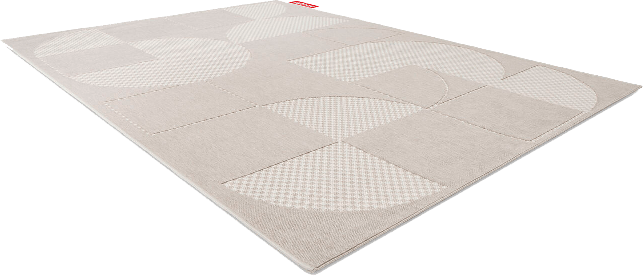 9147448 FATBOY CARPRETTY PETIT JIGSAW TÆPPE CREAM WHITE 2