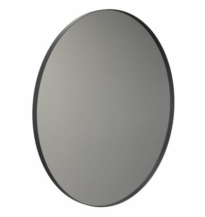 FROST UNU SPEJL 4130 Ø100CM MED RAMME SORT