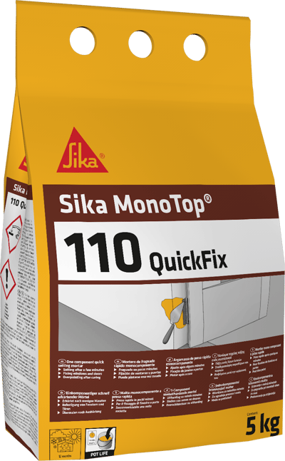 SIKA MONOTOP-110 QUICKFIX  5KG HURTIGMØRTEL