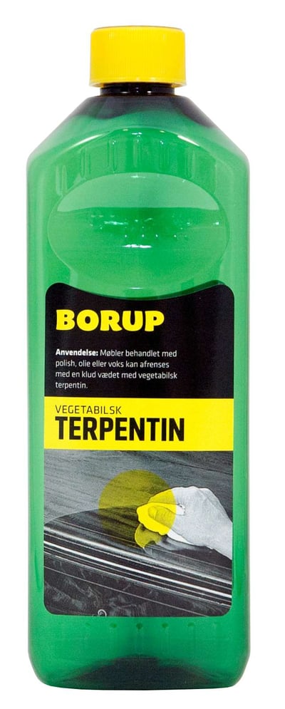 BORUP VEGETABILSK TERPENTIN 0,5 LTR UN 1299 TERPENTIN 3 III