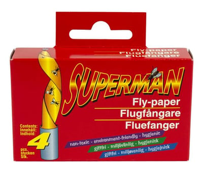 SUPERMAN FLUEFANGER 4-PAK 