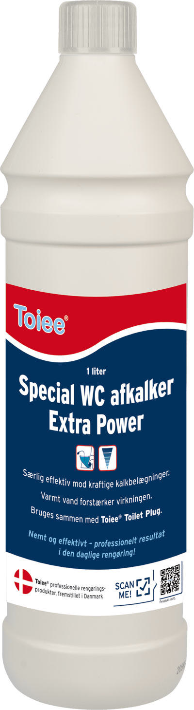TOIEE SPECIAL WC AFKALKER 1L EXTRA POWER - UN 1805, PHOSPHORSYREOPLØSNING. Kl. 8, III.