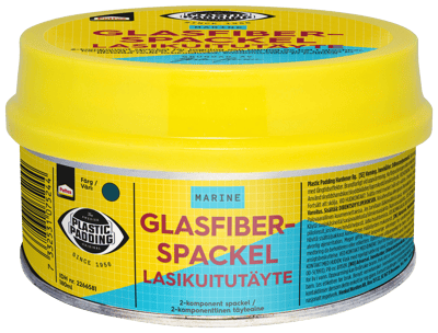 PLASTIC PADDING GLASFIBER SPARTELMASSE 2 KOMP. 180ML