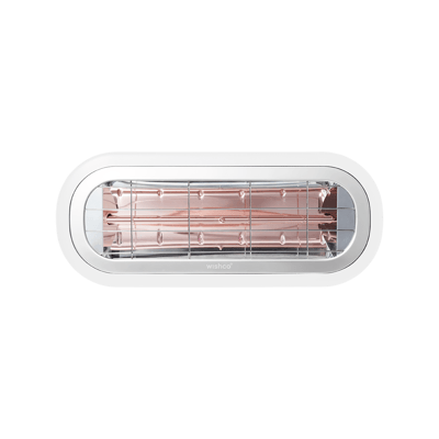 WISHCO MINI 2000 HVID VARMELAMPE DÆKKER OP TIL 17M2