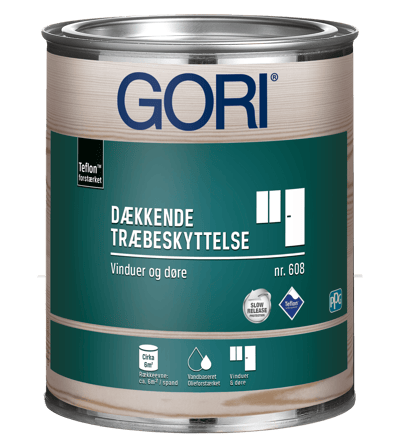 GORI 608 VINDUESMALING 0,75 L KRIDT