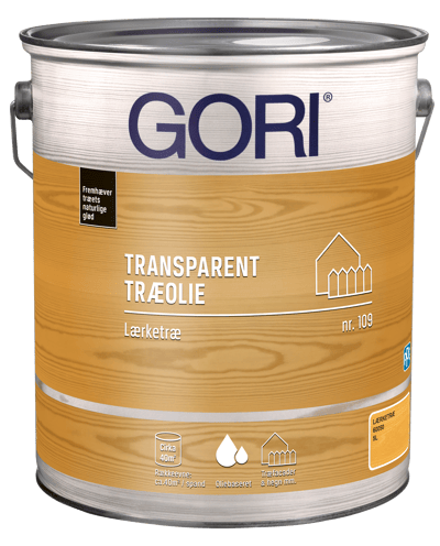 GORI 109 TRANSPARENT TRÆOLIE LÆRKETRÆ 5 L