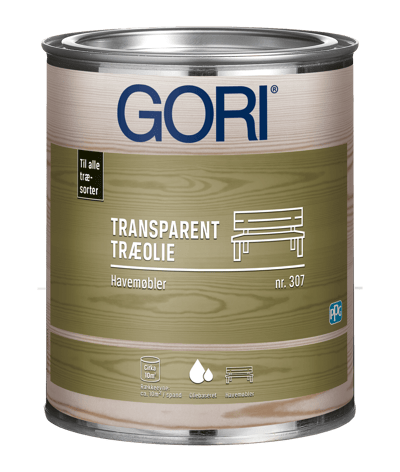 GORI 307 HAVEMØBLER 0,75 L TEAK