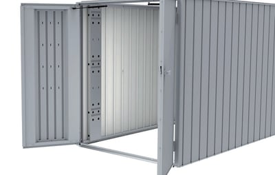 BIOHORT EL-MONTAGEPANEL STÅL TIL MINIGARAGE STÅL