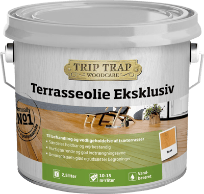 TRIP TRAP TERRASSEOLIE TEAK 2,5L 