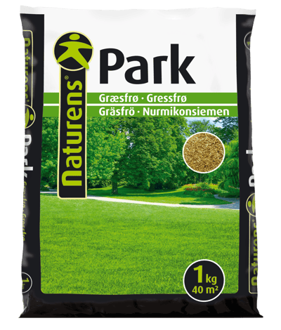 NATURENS GRÆSFRØ PARK 1KG RÆKKER TIL 40 M2
