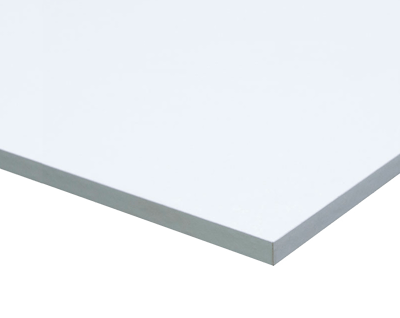 HOBBYBOARD HVID MELAMIN 100GR 16X600X2480MM - KANTET 4S - 50 PL/BDT FSC MIX 70%