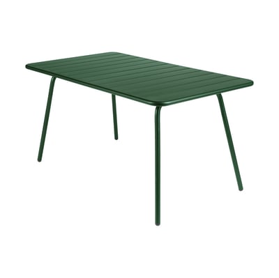 FERMOB LUXEMBOURG BORD CEDERGRØN PULVERLAKERET ALU 207X100CM