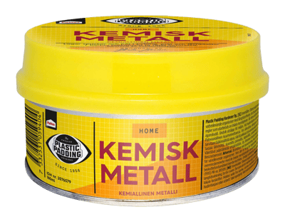 PLASTIC PADDING KEMISK METAL 180ML 2 KOMP.