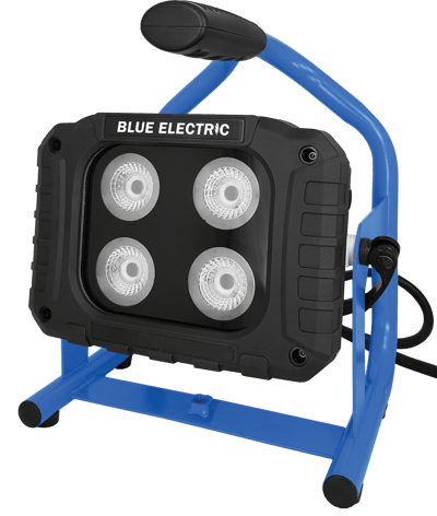 BLUE ELECTRIC ARBEJDSLAMPE LED MULTI HYBRID 40W