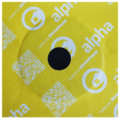 ALPHA KABELMANCHET DAMPTÆT MED TAPE Ø5-10MM - 10STK PR PK