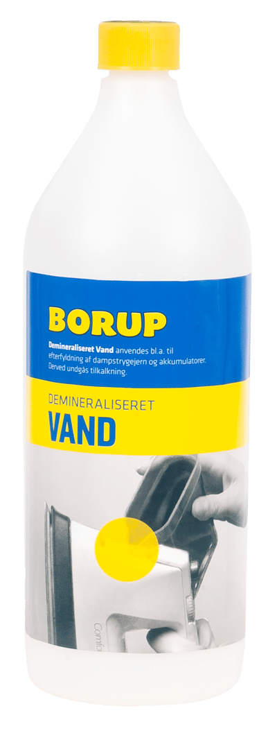 BORUP DEMINERALISERET VAND 1 LTR 