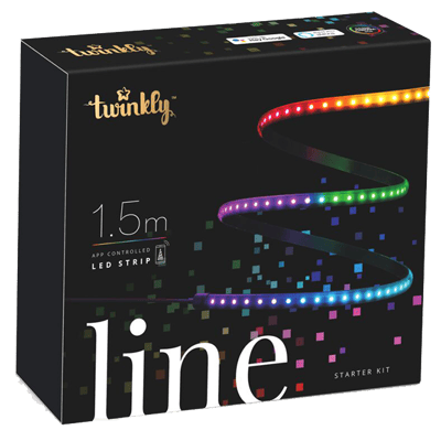 TWINKLY LINE LIGHTSTRIP 1,5M 100 LYS RGB STARTSÆT