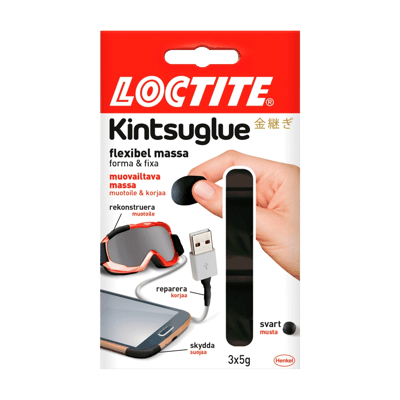 LOCTITE KINTSUGLUE KLÆBEMASSE SORT 5G