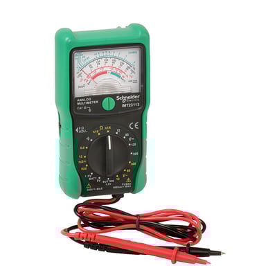 SCHNEIDER MULTIMETER ANALOGT CAT III