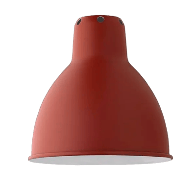 LAMPE GRAS RUND SKÆRM RØD