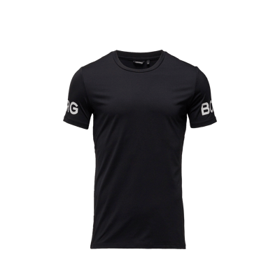 BJÖRN BORG T-SHIRT SORT M NORMAL PASFORM