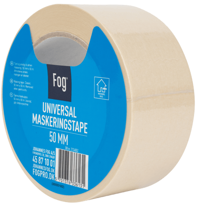 FOG AFDÆKNINGSTAPE INDENDØRS 50MX50MM HVID CLASSIC