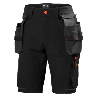 HELLY HANSEN WORKWEAR KENSINGTON HÅNDVÆRKERSHORTS C54 SORT