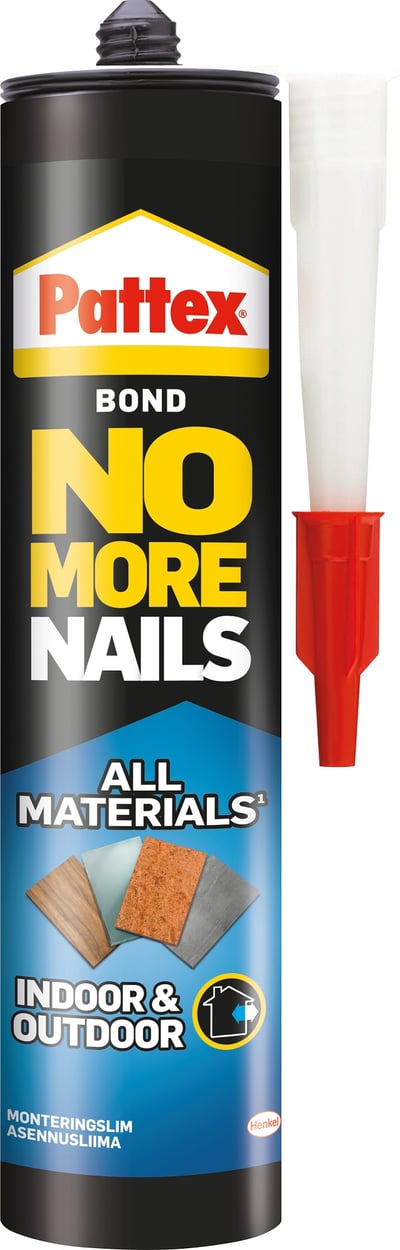 PATTEX MONTAGELIM 280ML No More Nails All Materials
