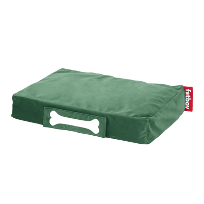 FATBOY DOGGIELOUNGE LILLE VELVET RECYCLED SAGE