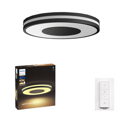 PHILIPS HUE BEING PLAFOND SORT WHITE AMBIANCE 32W INTEGRERET LED BT
