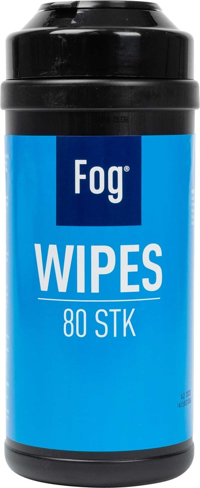 FOG WIPES ALLROUND RENSESERVIET