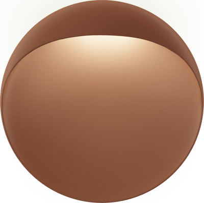 FLINDT WALL VÆGLAMPE CORTEN Ø300 MM 2700K