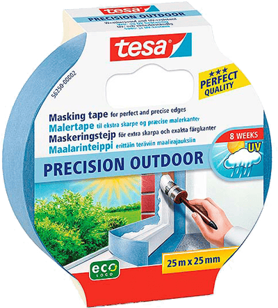 TESA AFDÆKNINGSTAPE OUTDOOR 38 PRECISION 25MX38MM