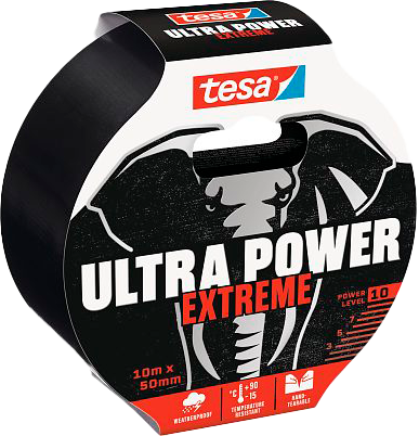 TESA REPARATIONSTAPE SORT ULTRA POWER EXTREME 50MMX10M