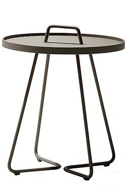 CANE-LINE ON THE MOVE BORD BAKKEBORD STOR Ø52CM TAUPE