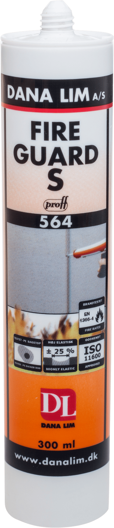 DANA LIM FIRE GUARD BRANDSILICONE S563 300 ML HVID