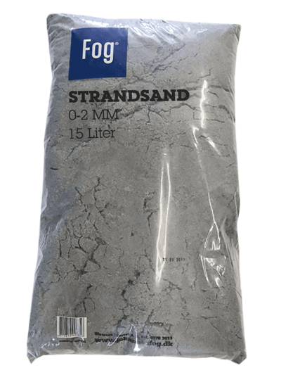 FOG STRANDSAND 0-2MM 15L 