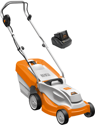 STILH BATTERI PLÆNEKLIPPER RMA 235 MED BATTERI AK 20 OG LADER AL 101