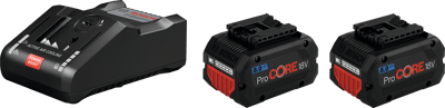 BOSCH STARTERSÆT PROCORE 18V 2X8AH GAL18V-160