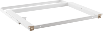 ELFA DECOR KURVEUDTÆK TIL KURVEFRONT HVID/HVID 600X32MM