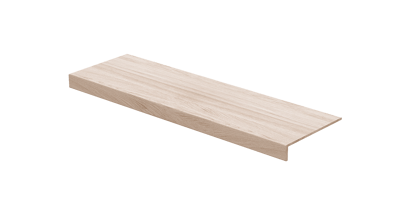 PREMIUM ENKELTTRIN NORDIC WHITE EG LAKERET 1000X294X8MM
