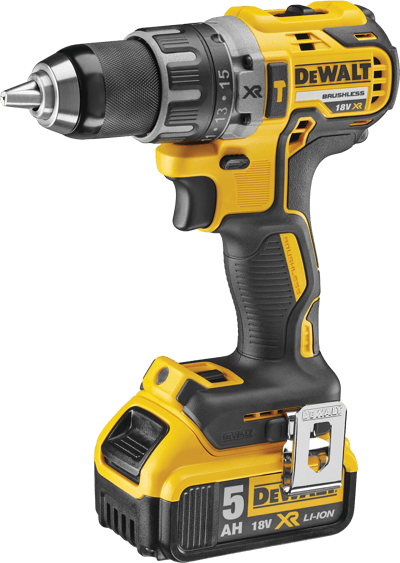 DEWALT 18V BOREMASKINE INKL. 2 BATTERIER 5,0AH  DCD791P2
