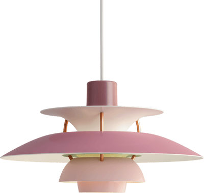 PH 5 PENDEL MINI ROSA E14