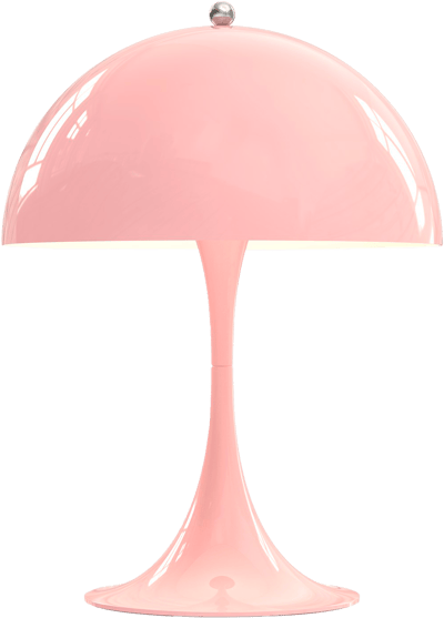 PANTHELLA MINI BORDLAMPE LYS ROSA