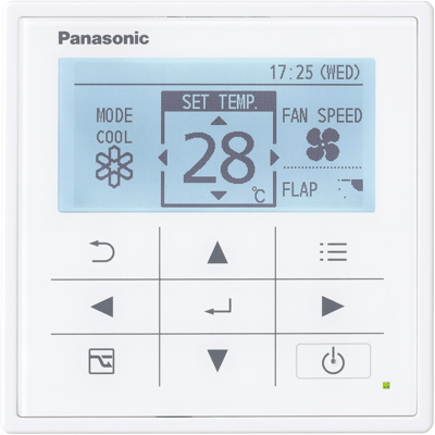 PANASONIC KONTROL PANEL CZ-RTC5B HVID