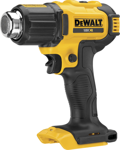 DEWALT 18V XR VARMEPISTOL DCE530N-XJ 2 HASTIGHED LÅS UDEN BATTERI OG LADER