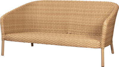 CANE-LINE  2-PERS. SOFA OCEAN LARGE NATURAL CANE-LINE FLAT WEAVE