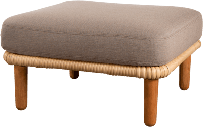 CANE-LINE ARCH ENKELTMODUL NATURAL/TAUPE CANE-LINE FLAT WEAVE