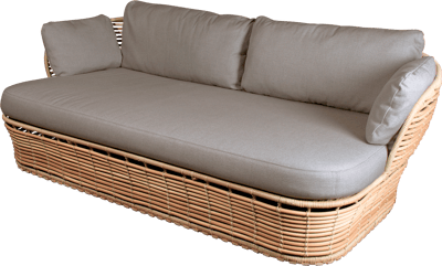 CANE-LINE BASKET 2-PERS. SOFA NATURAL CANE-LINE WEAVE