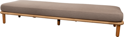 CANE-LINE 3-PERS. SOFA MODUL ARCH NATURAL/TAUPE CANE-LINE FLAT WEAVE
